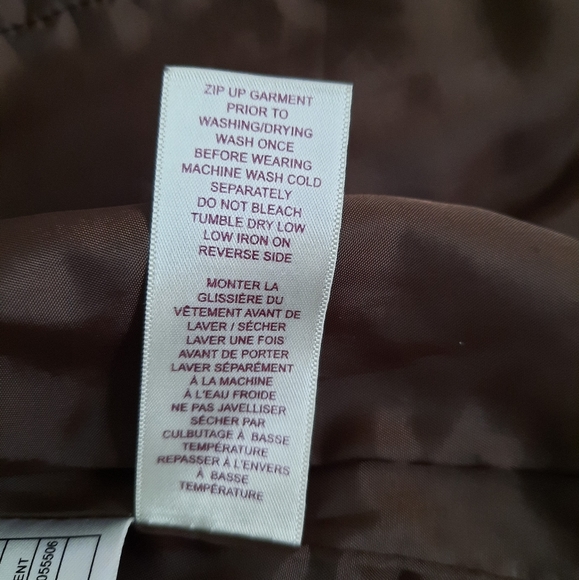 Northern Reflections Zip-Up Vest, Brown, Size XL - Picture 8 of 8